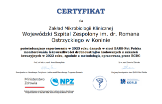 certyfikat earsnet 2023