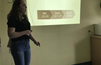 Zajęcia dydaktyczne, studenci III roku dietetyki w Oddziale Wewnętrznym: autor zdjęcia opiekun grupy z ramienia Uczelni