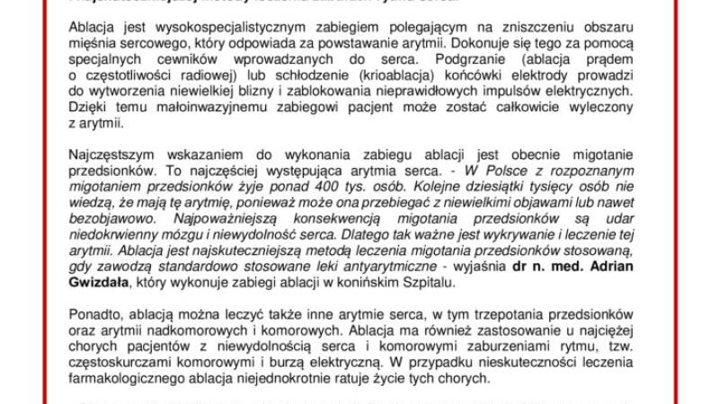 Ablacja-informacja
